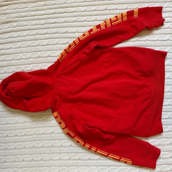 Disney Cars Zip Up Hoodie Hoody Boys 5 6 Sweatshirt McQueen - Picture 7 of 7